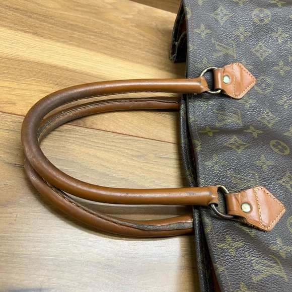 Louis Vuitton LV Monogram Sac Plat Vintage French Company Paper Tag - Picture 7 of 16